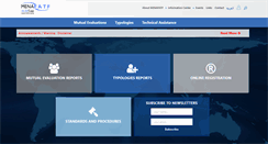 Desktop Screenshot of menafatf.org